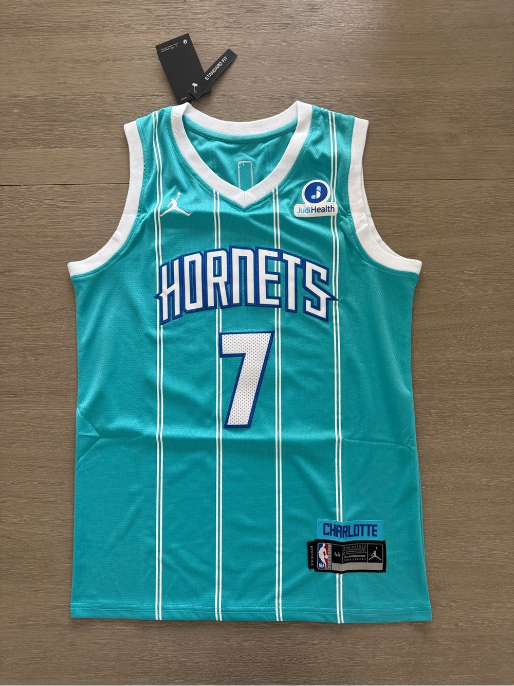 Charlotte Hornets Teal #7 Basketball Jersey